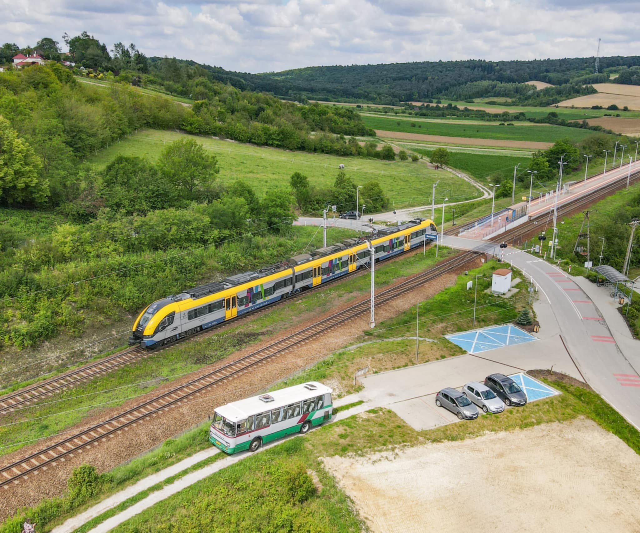 LK 7 i jedyny pociąg na który zdążyliśmy